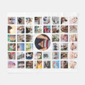 Foto Collage Aangepast voor DIY Fleece Deken (Voorkant (Horizontaal))