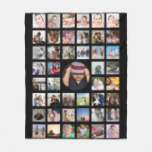Foto Collage Aangepast voor DIY Fleece Deken (Voorkant)