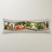 Foto Collage Aangepaste Neutrale paddenstoel Lichaamskussen (Voorkant)