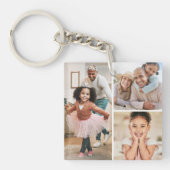 Foto Collage Afbeelding Dubbelzijdig Sleutelhanger (Voorkant)
