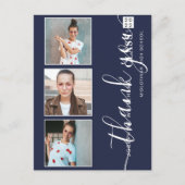 Foto Collage Afstuderen 2022 Hartelijk dank, marin Briefkaart (Voorkant)