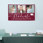 Foto Collage Afstuderen Banner Burgundy 2022 (Beurs)