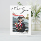 Foto Collage Afstuderen Bedankkaart (Staand voorkant)