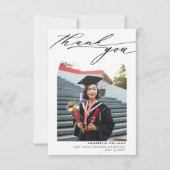 Foto Collage Afstuderen dank u kaart (Voorkant)