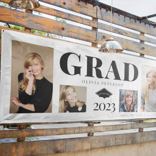 Foto Collage Afstuderen Klasse 2023 Spandoek