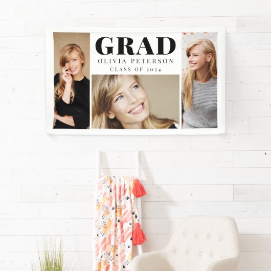 Foto Collage Afstuderen Klasse 2023 Spandoek (Insitu)