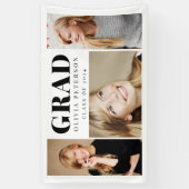 Foto Collage Afstuderen Klasse 2023 Spandoek (Verticaal)