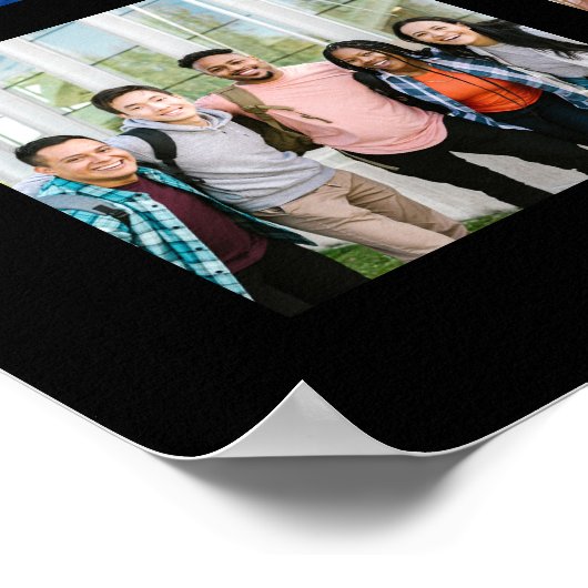 Foto Collage Afstuderen Poster (Hoek)