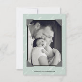 Foto Collage Arrows -3x5 Birth Announding Aankondiging (Achterkant)