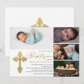 Foto Collage Baptisme Kaart (Voorkant / Achterkant)