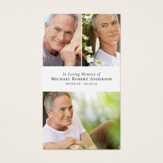 Foto Collage Beach Prayer Kaart (Voorkant)