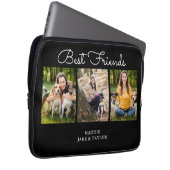 Foto Collage Best Friends Electronics Bag Laptop Sleeve (Voorkant Rechts)