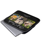 Foto Collage Best Friends Electronics Bag Laptop Sleeve (Voorkant onderkant)