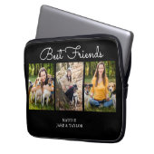 Foto Collage Best Friends Electronics Bag Laptop Sleeve (Voorkant Links)