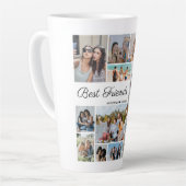 Foto Collage Best Friends Forever Latte Mok (Linkerhoek)