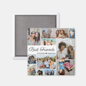 Foto Collage Best Friends Forever Magneet (Voorkant / Achterkant)