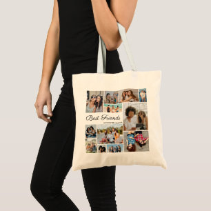 Foto Collage Best Friends Forever Tote Bag