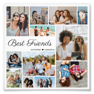 Foto Collage Best Friends Photo Enlargement Afdruk