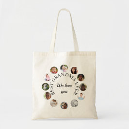 Foto Collage Best Grandma Ever Tote Bag