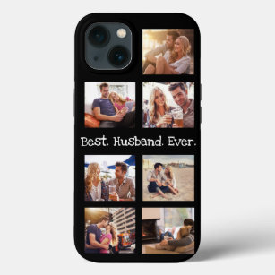 Foto Collage Best Husband Ever in Black White Case-Mate iPhone Case