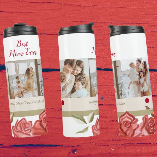 Foto Collage Beste Mam Ooit Moederdag Thermosbeker