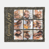 Foto Collage Beste Vrienden Fleece Deken (Voorkant (Horizontaal))