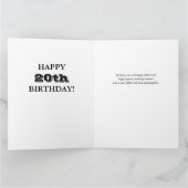 Foto Collage Big Birthday Kaart op 20 of 48 jaar (Binnen)