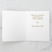 Foto Collage Borstel Schrift Typografie Groot Pers Kaart (Binnen)