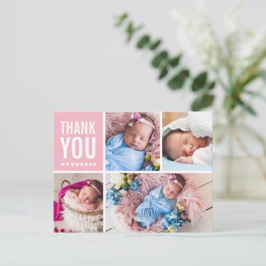 Foto Collage Briefkaart (Staand voorkant)