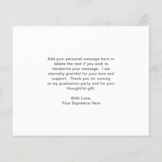 Foto Collage Budget Afstuderen Hartelijk dank (Achterkant)