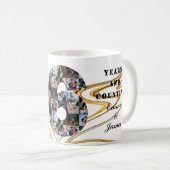 Foto collage cadeaus ter gelegenheid van 36-jarig  koffiemok (Voorkant rechts)