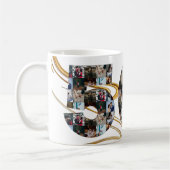 Foto collage cadeaus ter gelegenheid van 50-jarig  koffiemok (Links)