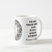 Foto collage cadeaus ter gelegenheid van de 10-jar koffiemok (Voorkant rechts)