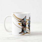 Foto collage cadeaus ter gelegenheid van de 10-jar koffiemok (Links)