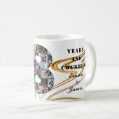 Foto collage cadeaus ter gelegenheid van de 18-jar koffiemok (Voorkant rechts)