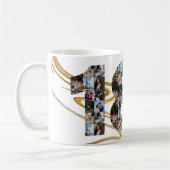 Foto collage cadeaus ter gelegenheid van de 18-jar koffiemok (Links)