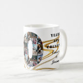 Foto collage cadeaus ter gelegenheid van het 30-ja koffiemok (Voorkant rechts)