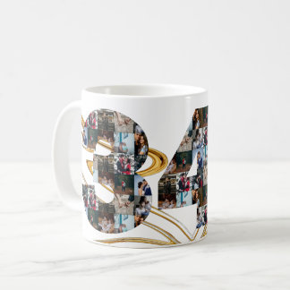 Foto collage cadeaus ter gelegenheid van het 34-ja koffiemok