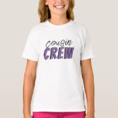 Foto Collage Cousin Crew T-shirt (Voorkant)