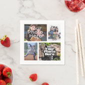 Foto Collage Custom Digital-Afbeelding Servetten (Insitu)
