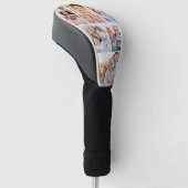 Foto Collage Eenvoudig Elegant Beeld Golfheadcover (Schuin)