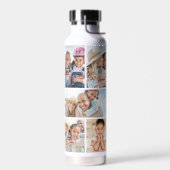 Foto Collage Eenvoudig Elegant Beeld Waterfles (Links)