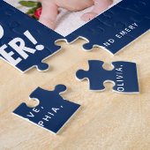 Foto Collage Familie Beste vader ooit Legpuzzel (Zijkant)