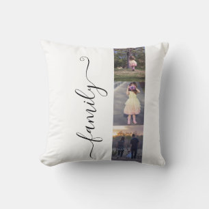 Foto Collage Familie Foto's Sjabloon 6 Afbeeldinge Kussen