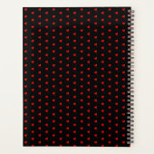 Foto Collage Familie Gepersonaliseerd Rode Hart &  Planner (Achterkant)