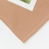 Foto Collage Familie Memories Boho Modern Stijlvol Fleece Deken (Hoek)