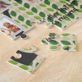 Foto Collage Familiestamboom Sjabloon Persoonlijk  Legpuzzel (Zijkant)