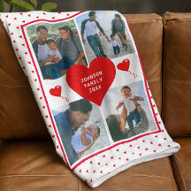 Foto Collage Family Personalized Valentijn Heart