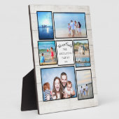 Foto Collage Family Rustic We zijn familie Fotoplaat (Zijkant)