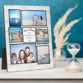 Foto Collage Family Rustic We zijn familie Fotoplaat (Zijkant)